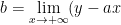 b=\lim_{x\rightarrow +\infty }(y-ax)=\lim_{x\rightarrow +\infty }\left (\frac{2x^3+3x^2-3}{x^2-1}-2x \right )=3